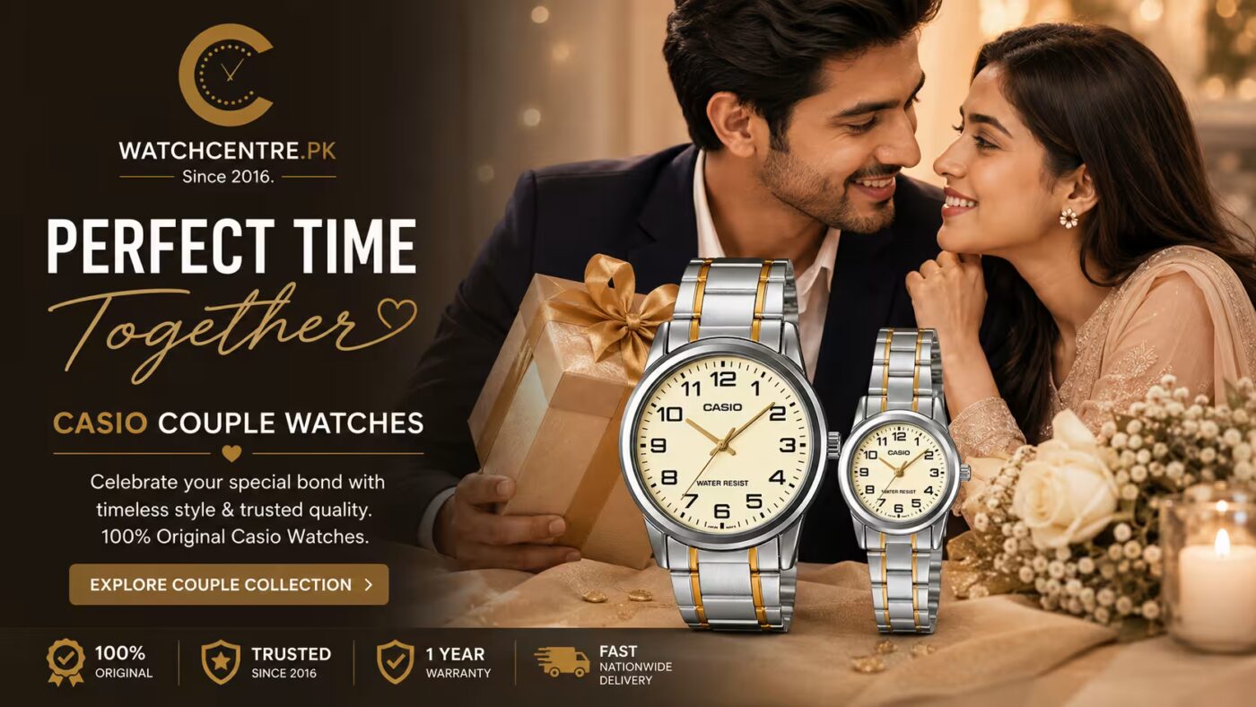 Casio Couple Watches Pakistan Banner Watch Centre PK