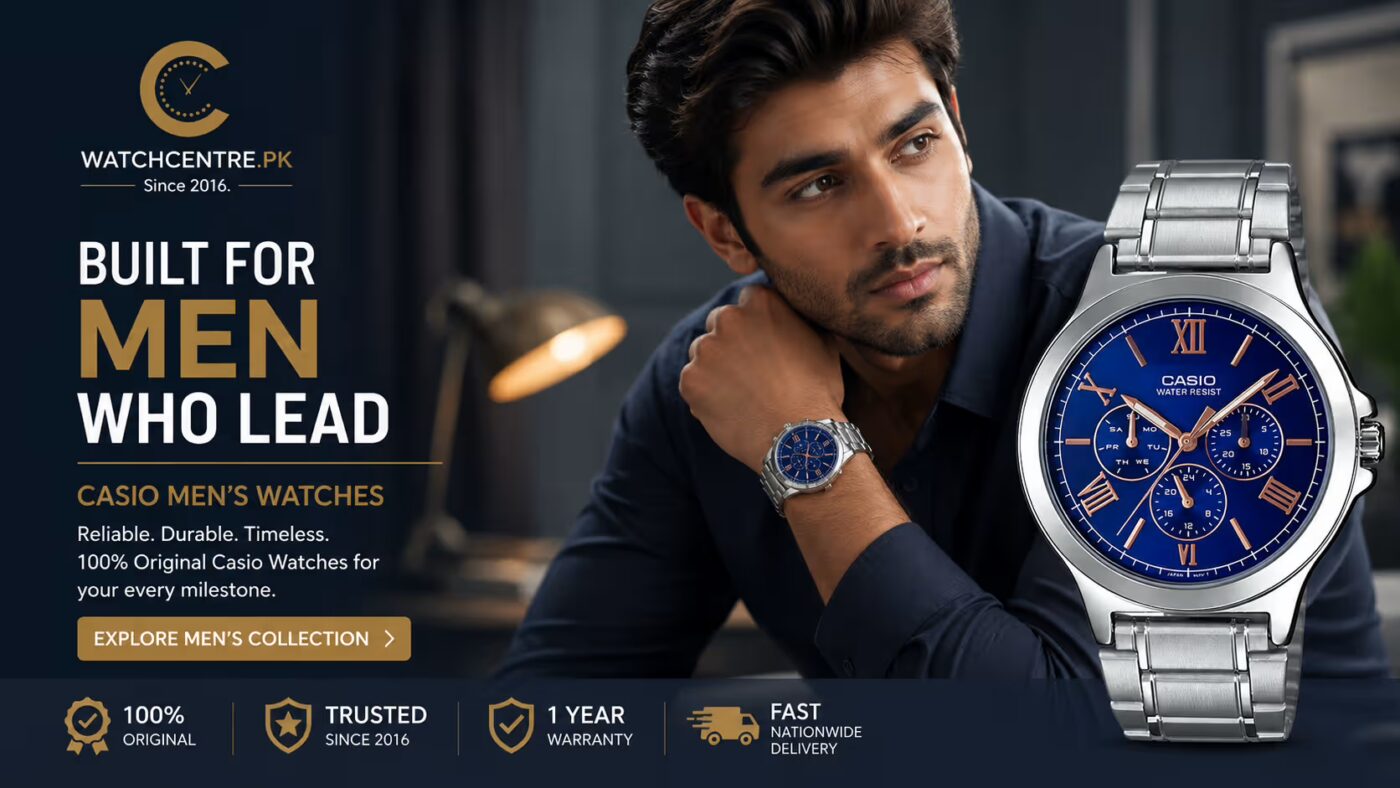 Casio Men's Watches Banner Watch Centre PK