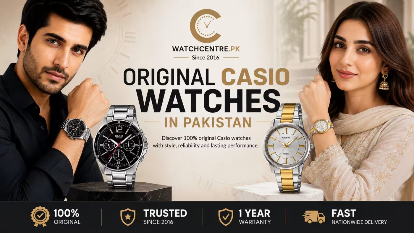 Casio Watches Pakistan banner Watch Centre PK