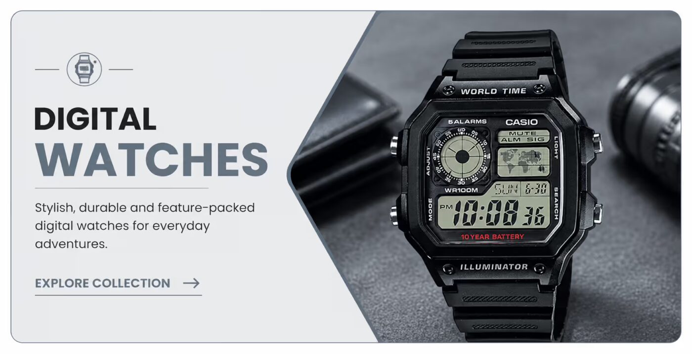 Digital Watches Collection
