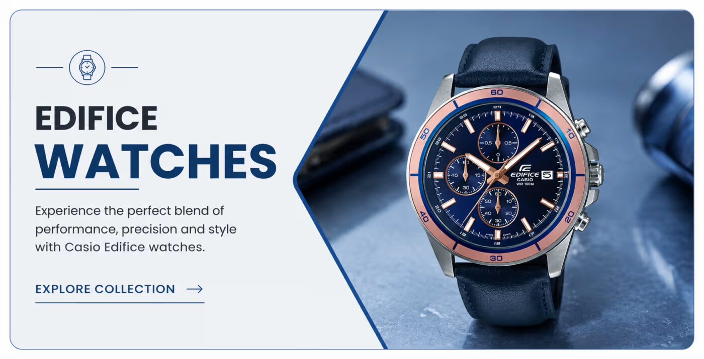 Edifice Watches Collection