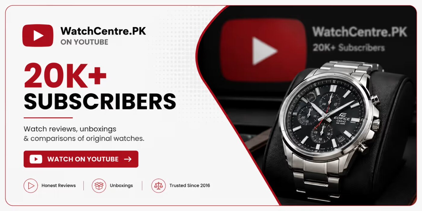 Follow WatchCentre.PK on YouTube