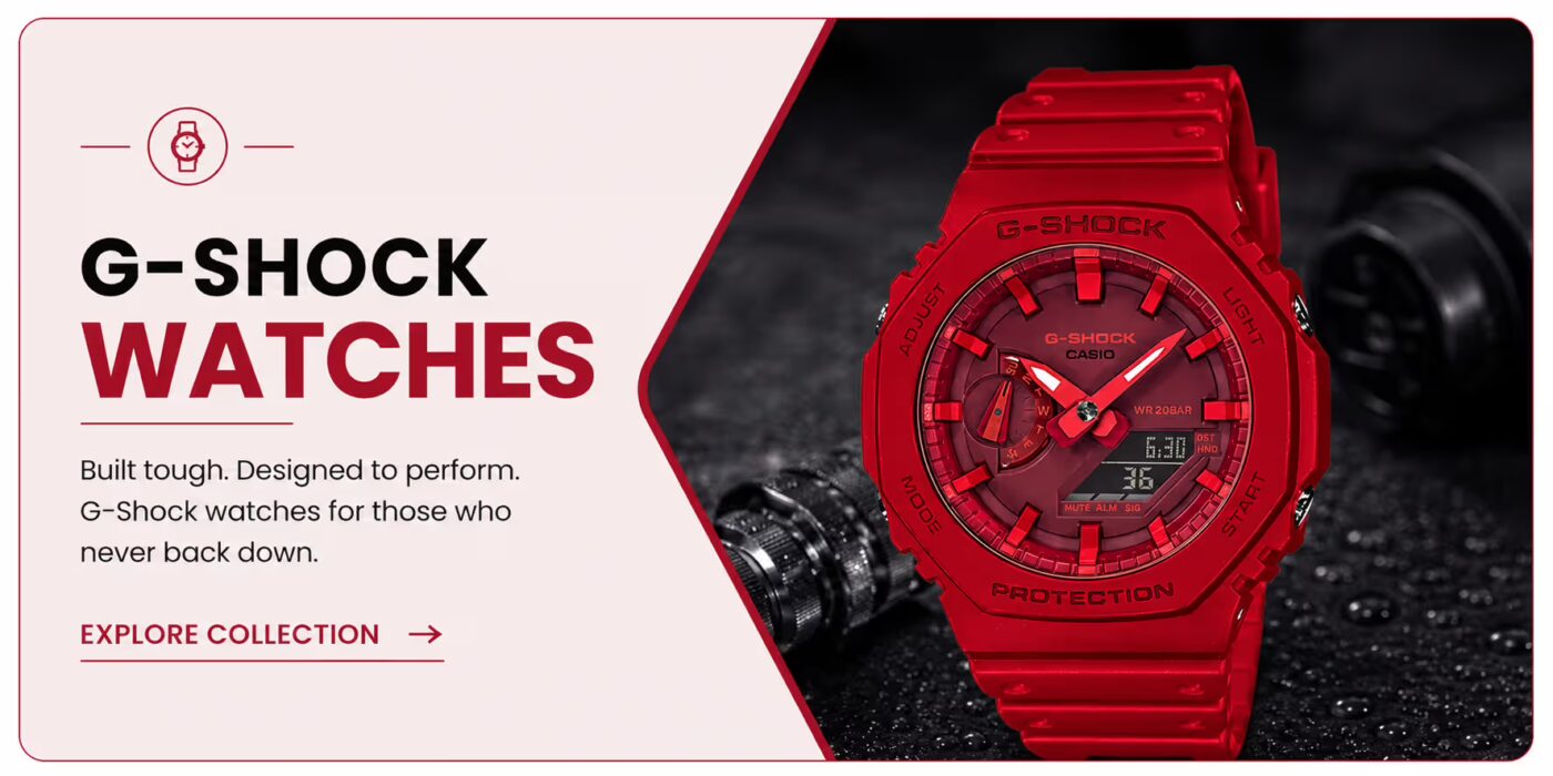 G=Shock watches collection