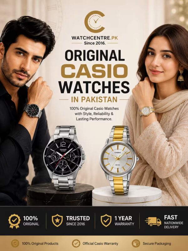 Watch Centre Pakistan Casio Watches Banner